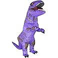 Rysotowy Inflatable Dinosaur Costume for Adults Blow up T-rex Costume Funny Party Dino Costume Fancy Halloween Costume Suit