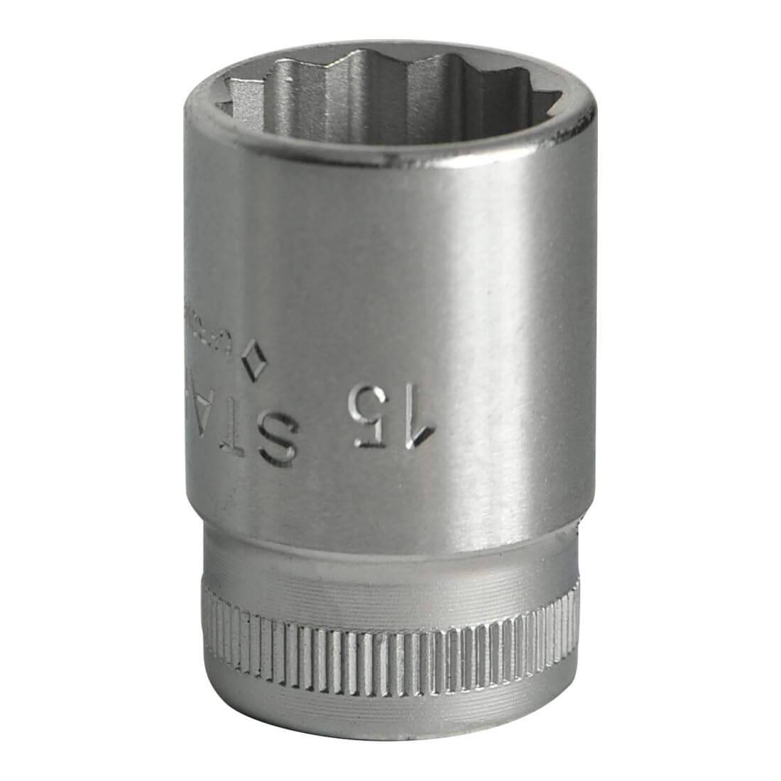 Stahlwille STW4515 3/8-Inch Drive 15 mm Bi-Hexagon Socket - Silver