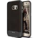 Galaxy S7 Case, OBLIQ [Flex Pro][Espresso] Premium PU Leather Slim Fit TPU Bumper Form Fitting Heavy Duty Protective Cover for Galaxy S7(2016)