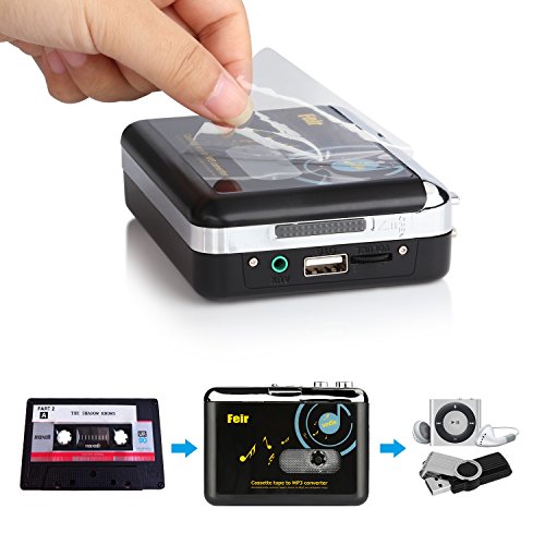1 Feir+Cassette+Converter+Portable+Headphones