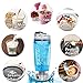 Mixer Plus Drink Mixer - 16,000 rpm USB Rechargeable Protein Shaker Vortex Mixer Blender Bottle with Integrated Supplement Storage Container