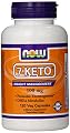 Now Foods 7-Keto(R) Veg Capsules, 100 mg, 120 Count
