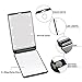 Travel Mirror with 8 Led Lights,Touch Switch LED Lighted Makeup Compact Mirror