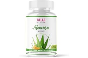 Bella All Natural Aloe Vera Softgels