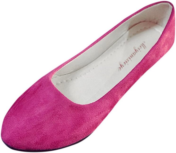 pink flat shoes ladies