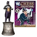 Batman Penguin Black Knight Chess Piece with Magazine