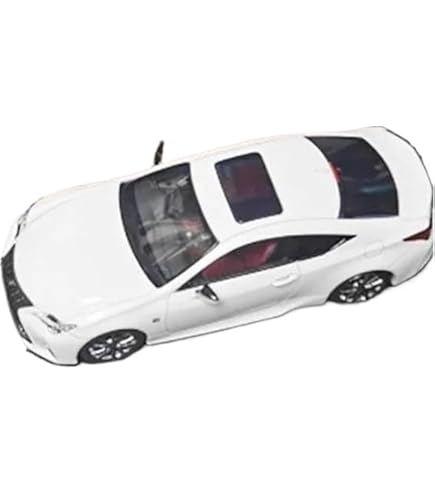 Amazon.com: ZXURANZ Miniature Display 1:43 Scale for Lexus RC350 F