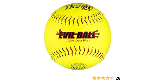 evil ball softball