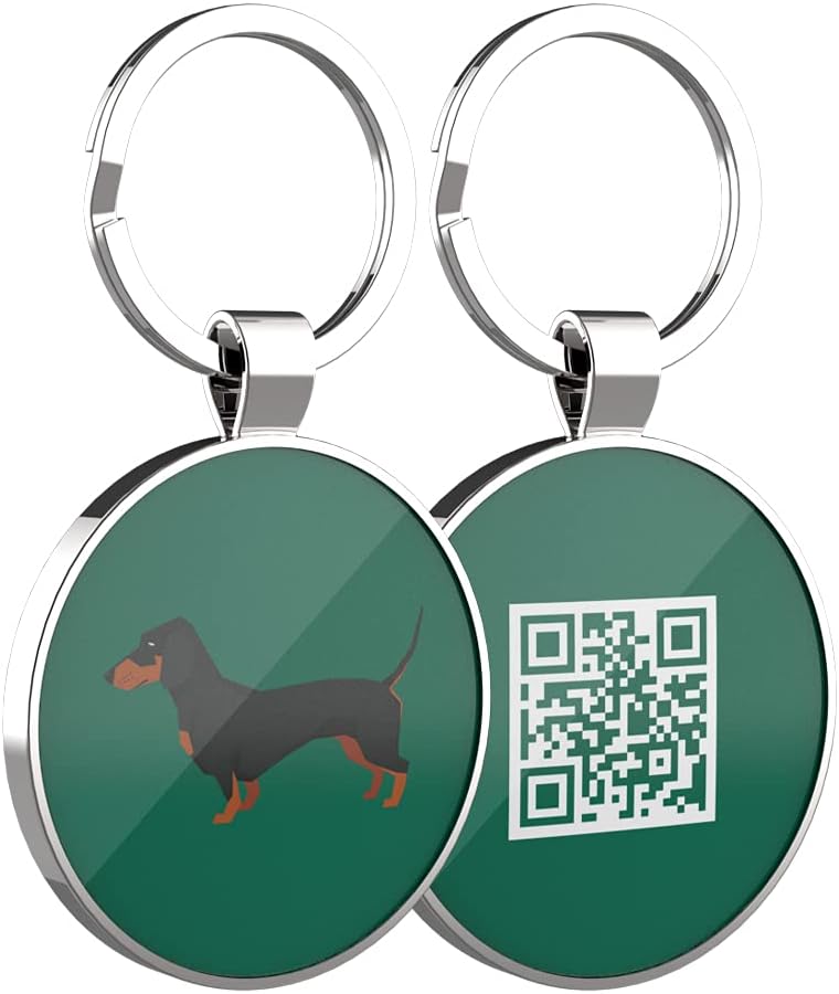 DISONTAG Pet ID Tags, Personalized Dog Tags, Custom Dog Tags, 41 Lifelike Patterns, Unique Information Display|Modifiable : Pet Supplies