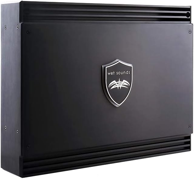 Wet Sounds SD6 Sinister 6ch Amp - 185 Watts RMS x 6