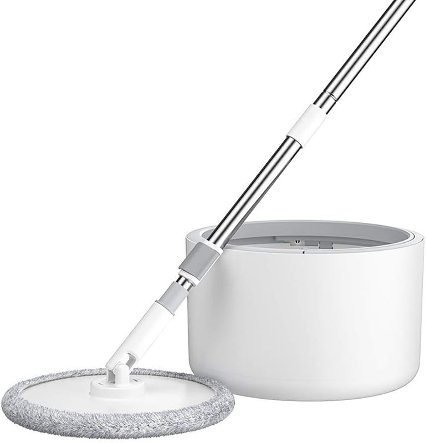 Microfibre Mop and Bucket Set Washable Microfiber Mop Pad 360 Degree Spinning Mop Bucket Home Cleane Super Absorbent Self Cleaning Lazy Mop