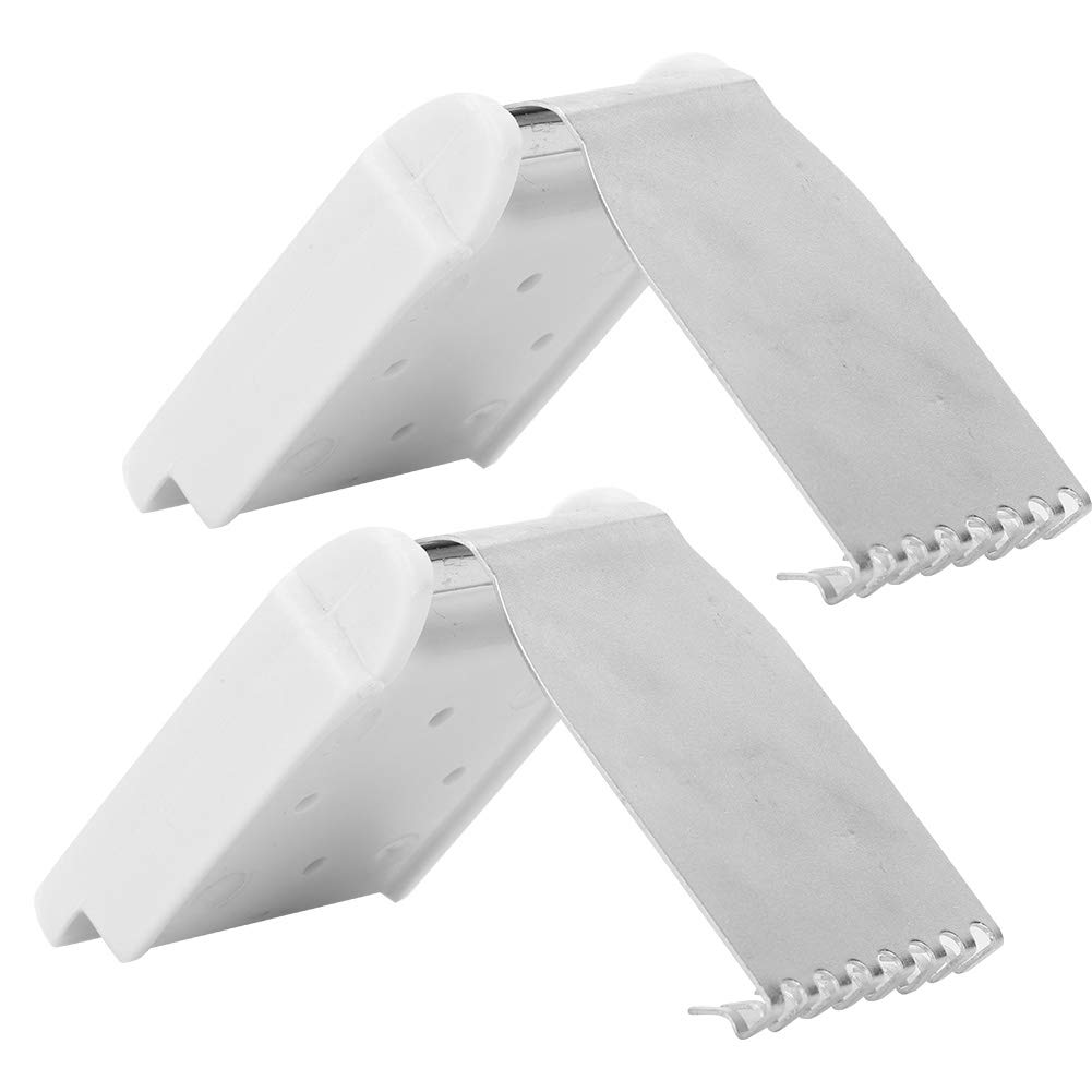 Greensen Claw Weight Replacement Sewing Tool for Knitting Machine, Universal with Plastic + Aluminum Alloy Material (2pcs claw type heavy body)