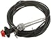 Dorman 55206 Control Cables With 2 In. Black Knob, 25 Ft. Length Universal Fit