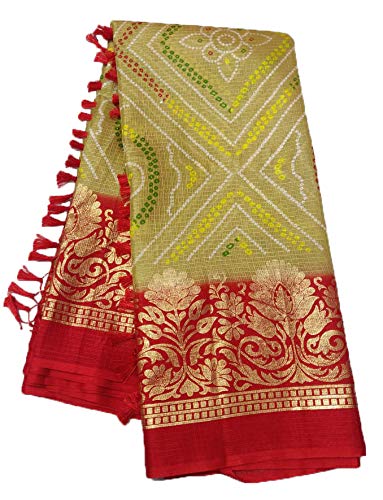 Cotton Foil Saree