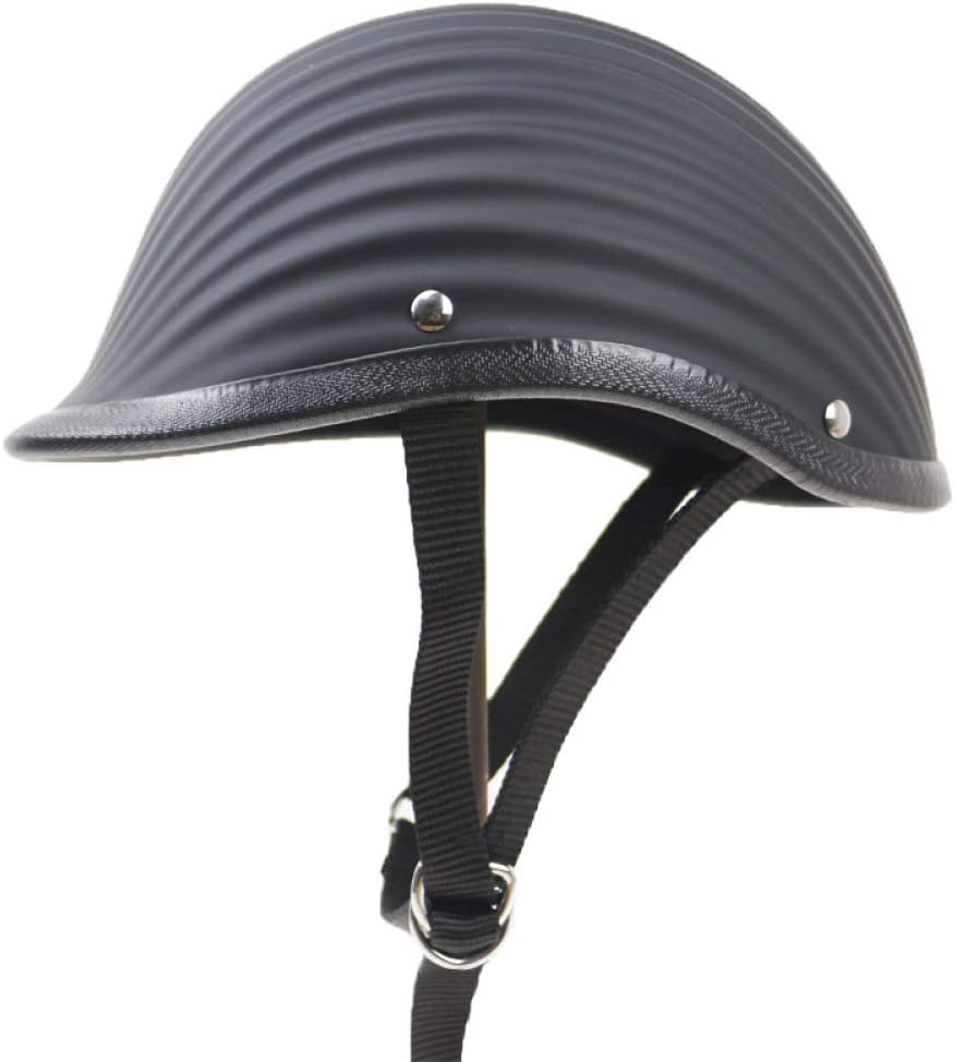 gyl Scooter Jet Bobber Helmet-brain Cap Bobber Half Shells, Retro Scooter Helmet For Scooter Or Moped Adult Men Women,C-XXL