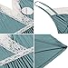 Hotouch Women Chemise Nightwear V-Neck Lingerie Lace Babydoll Sleepwear Light Green M