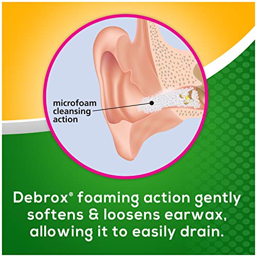 Debrox Earwax Removal Kit, Includes 0.5 Oz Earwax Removal Drops And Ear