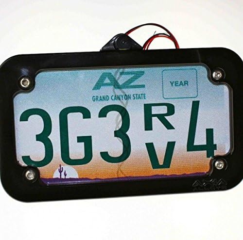 AXIA Lighted License Plate Frame Bolt On