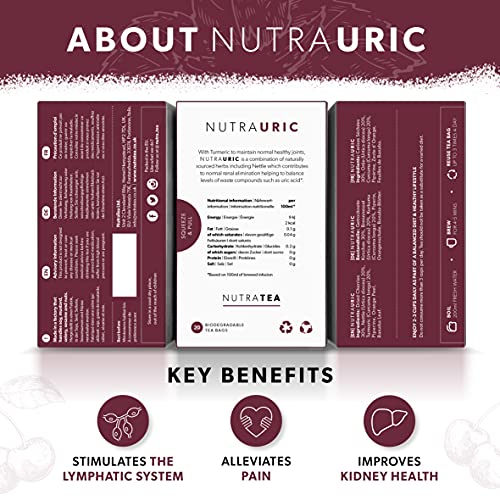 NUTRAURIC Uric Acid Cleanse and Kidney Support Kidney Cleanse Tea