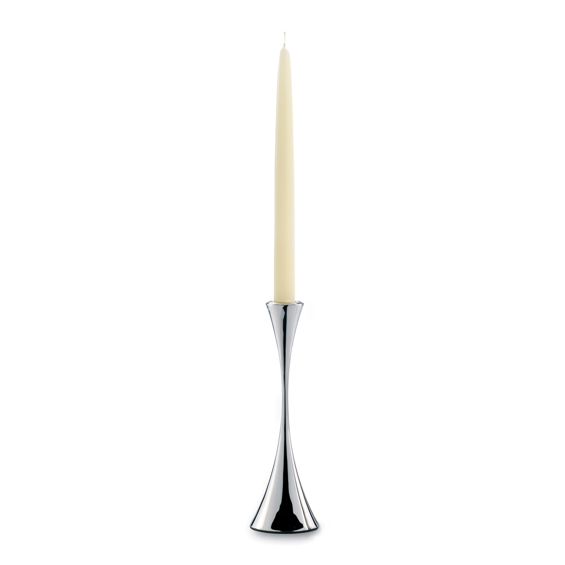 Robert Welch Arden Candlestick, Short. Made from Stainless Steel.