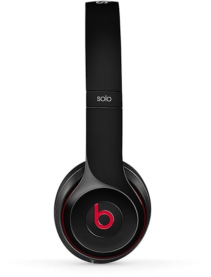 Amazon.com: Apple Beats Solo2 On-ear Headphones Black: Home Audio & Theater