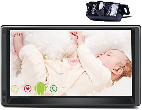 Car Autoradio 100% Quad-core 16G Universal gps navigation Car MP3 Player Android 5.1multi-touch Screen HD Bluetooth EQ Audio stereo Rear camera FM AM transmitter Radio support Wifi 3G Hotspots