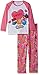 Intimo Girls' Shopkins Long Sleeve Pajama Set
