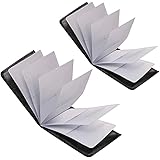 Napal Swiss Set of 2 Top Leather RFID Credit Card Wonder Wallet Magic Slim Wallets for Men