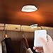 goldmore Puck Lights with Remote Control, 6 Pack LED Tap Lights Battery-powered Touch Lights-Kitchen Under Cabinet Lighting,Stick on Push Lights for Closets,Pantries-White
