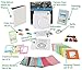 Fujifilm Instax Mini 9 or Mini 8 Instant Film Camera Accessories Bundle. White 11 Piece Gift Box Fuji Accessories Kit Includes: Case + Strap, Fujifilm Albums, Filters, Selfie Lens, 60 Stickers & More