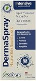 Eczema & Psoriasis Natural Skin Therapy Spray.   Everyday source of moisture and vital nutrients  quickly and deeply absorbed to aide the skins own healing process.  Salcura 3.4 oz Derma Spray Intensive includes Sea Buckthorn, Tea Tree, Aloe Ve