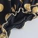 Messy Code Baby Bloomers Training Pants Girls Underwear Ruffle Diaper Cover Gold Dot Briefs for Toddlers Black S(6-12Months)