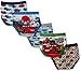 Disney Little Boys' Cars 5-Pack Brief, Colors and Prints may Vary