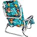 2 Tommy Bahama Backpack Beach Chairs/Turquoise + 1 Medium Tote Bag