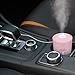 CLEEFUN Mini Humidifiers for Office Desk Kids Home Bedroom Hotel Cars Travel, 230ML, with LED Night Light, Quiet-Operation (Pink)