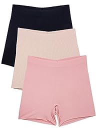 Pack de 3 bragas de malla invisibles sin costuras para dama