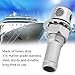 Acouto Boat Fuel Vent 316 Stainless Steel Marine Grade Fuel Gas Vent Fitting with Mounting Gasket Hardware Fitting Replacement for Marine Boat Yacht