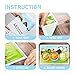 Disposable Stick-on Placemats 40 Pack for Baby & Kids Table Topper Disposable, Toddler Placemats in Reusable Pouch 12
