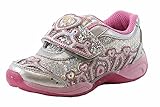 Stride Rite Disney Girl's Cinderella Silver/Pink Light Up Fashion Sneakers Shoes
