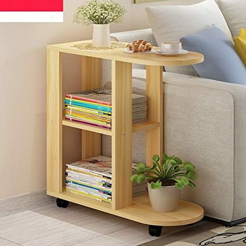 Amazon De Jhmjhm Fashion Tische Modernes Wohnzimmer Bewegliche Ecke Couchtisch Holz Seitenschranke