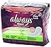 Always Maxi Soft & Clean with Odor-Lock Long/Super Without Wings, Lightly Scented Pads 20 Count (Pack of 2)