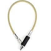 QZATTCAEN Magnetic Cable Puller 14 Inch -Tapered Steel Stud Bullet Magnet with Leader & Fish Eye-Let|Cuts Wire Fishing Time, Stronger Magnetic Force|Ideal for in-Wall/Floor/Ceiling Cable Routing