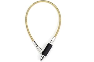 QZATTCAEN Magnetic Cable Puller 14 Inch -Tapered Steel Stud Bullet Magnet with Leader & Fish Eye-Let|Cuts Wire Fishing Time, Stronger Magnetic Force|Ideal for in-Wall/Floor/Ceiling Cable Routing