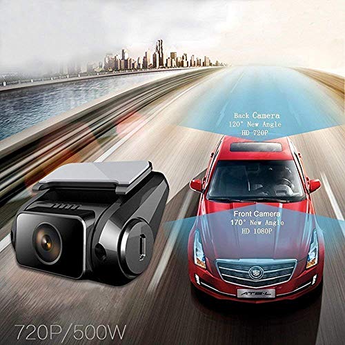 GordVE Dash Cam 1080P HD WDR Dashboard Camera Driving Recorder with 2.7" LCD Screen 170°Wide Angle, G-Sensor, Loop Recording and Motion Detection