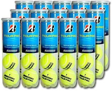Bridgestone ブリヂストン 人気 おすすめ プレッシャーライズド テニスボール Tour Pro 4球入 ツアープロ 15缶 60球 1箱