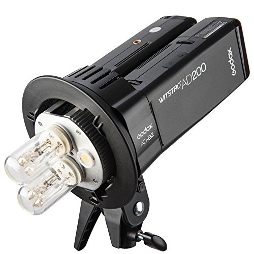 Godox ADB2 Dual Tubes Light Head SType Bowens Mount Flash Twin Head