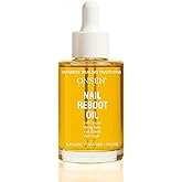 Onsen Secret Nail & Cuticle Repair Oil (35ml) - Dry Oil Formula - Japanese Tsubaki, Tea Tree & Jojoba - Strengthens Nails, Repairs Cuticles, Hydrates Skin & Hair - Natural & Vegan