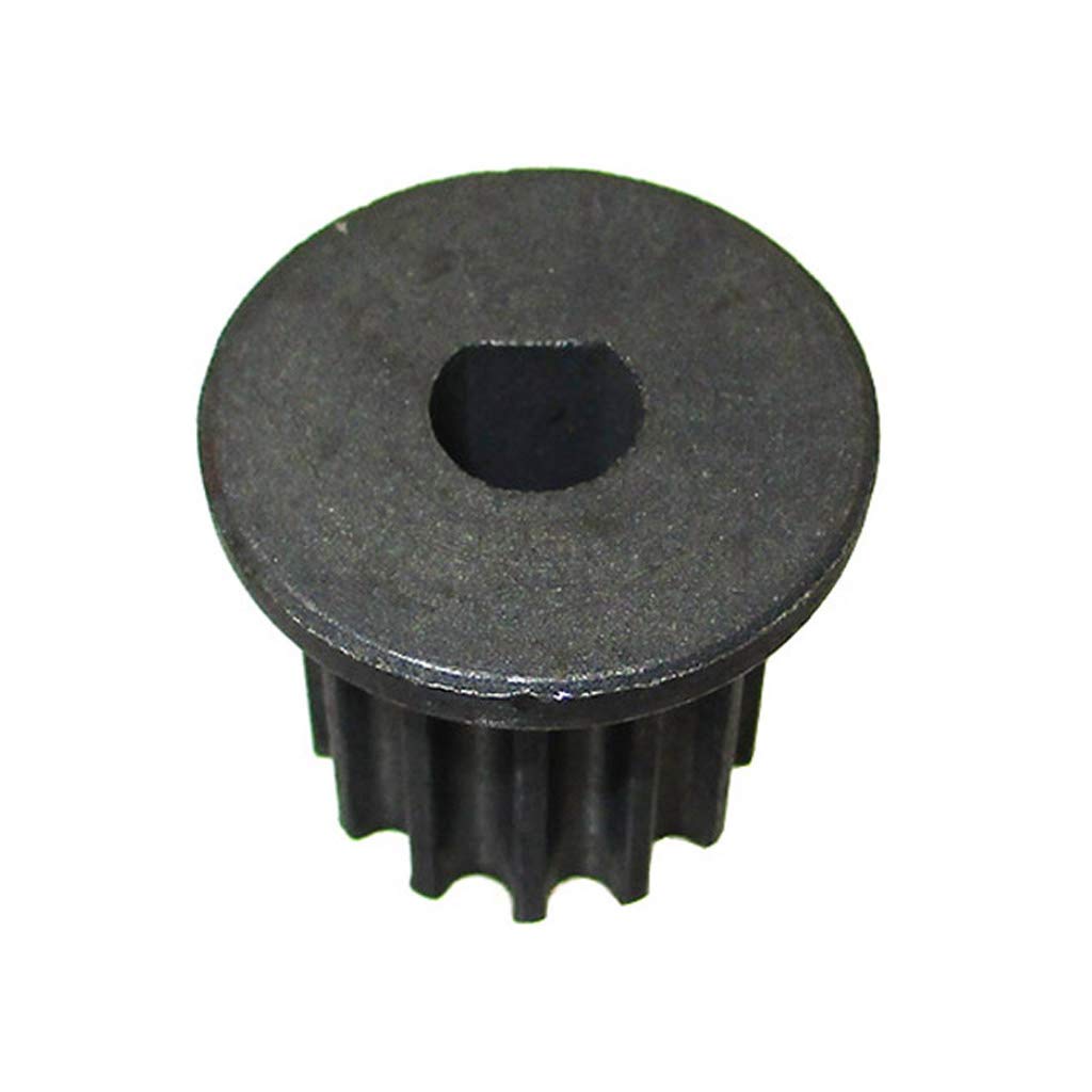 TCMotor 13 Tooth Gear Pinion Sprocket Belt Pulley With One Flat Side