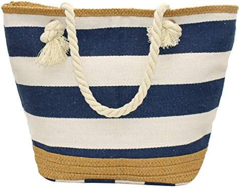large canvas beach tote
