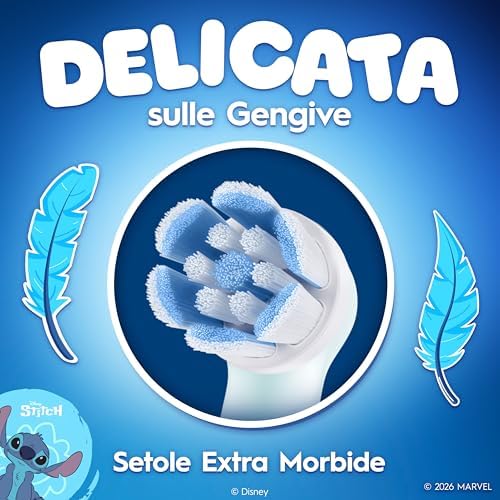 Testine di Ricambio iO Kids 6+, Azzurre, 8 Ricambi